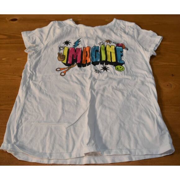 Lot of 6 Old Navy S/S Graphic Tees, Girl's XL 14/16, Various Prints - Picture 12 of 13